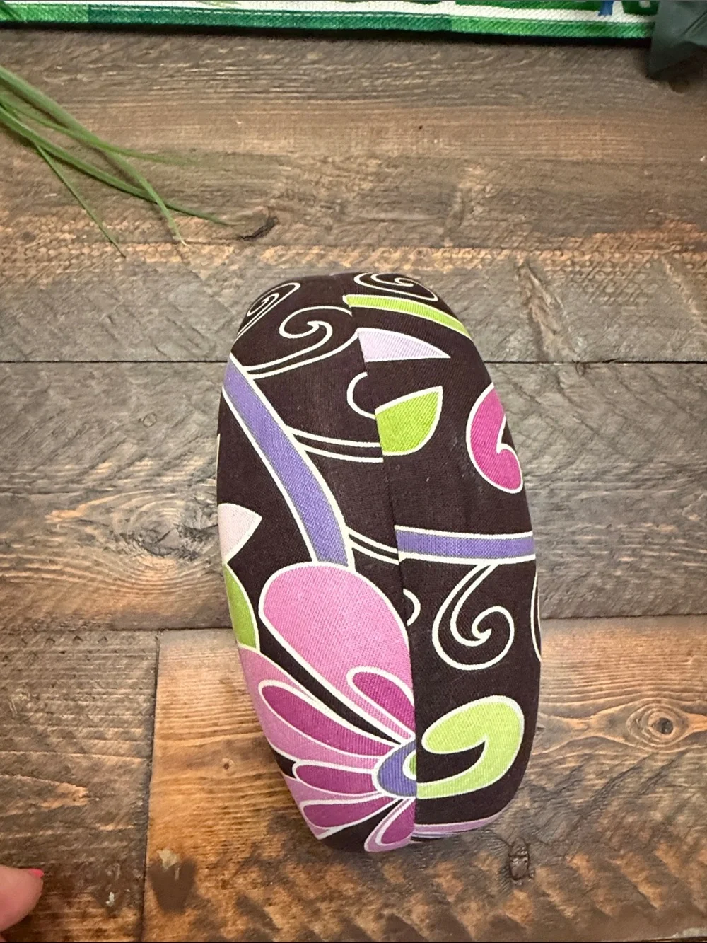 🩷 👓 Vera Bradley Purple Punch Floral Hard Clamshell Eyeglass glasses Case🩷👓 EUC